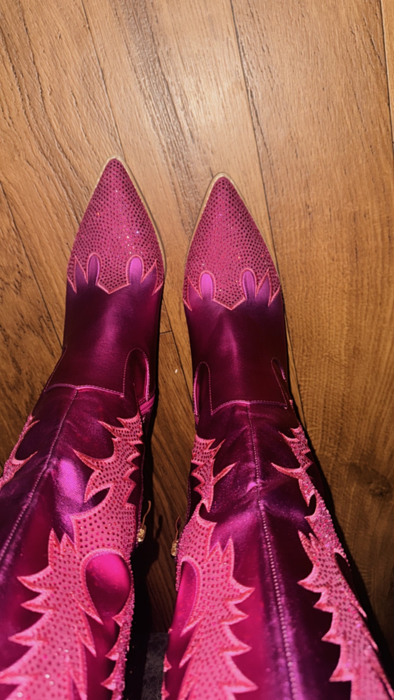 Jalisco Fucsia Cowboy Boot