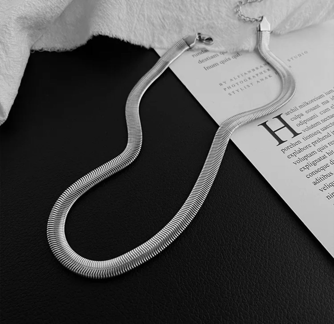 Liza necklace - silver