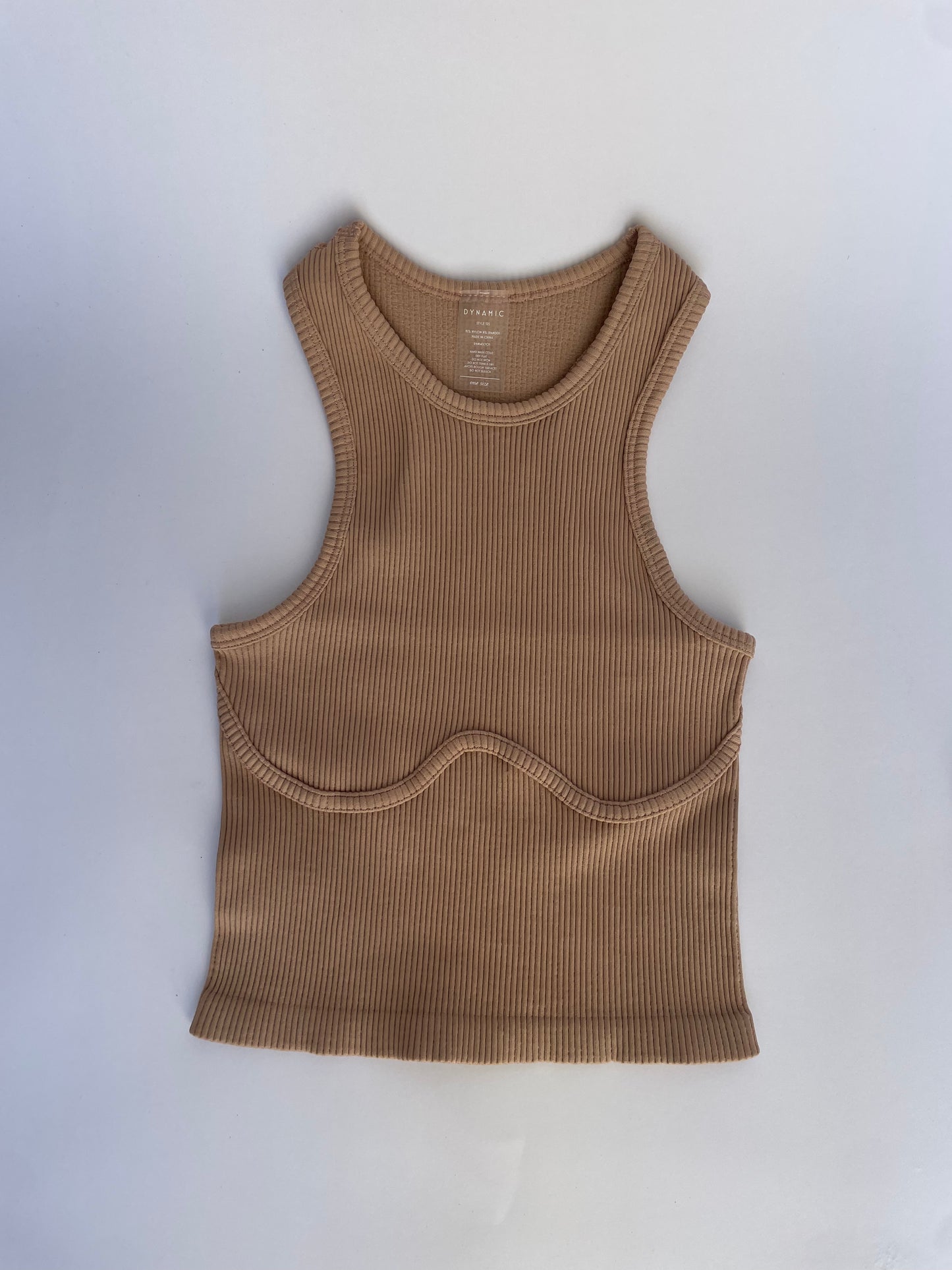 Camiseta basic-nude