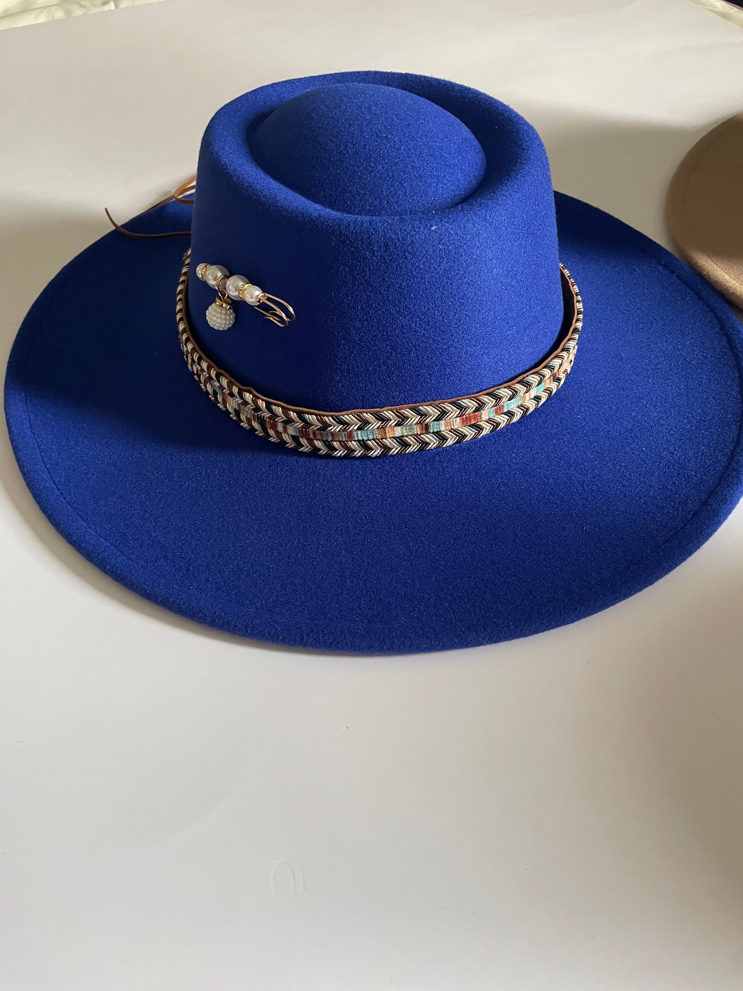 Lia hat - blue