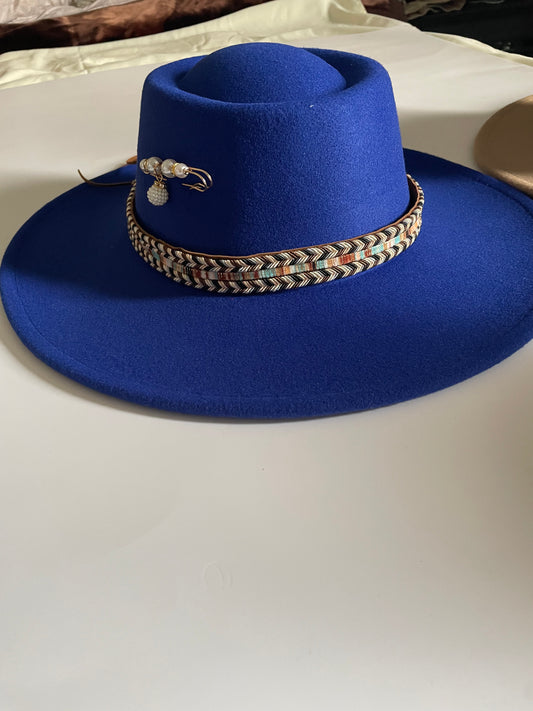 Lia hat - blue