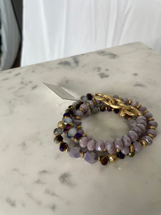 Purple bracelet